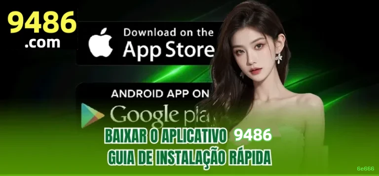 Aplicativo móvel 6e666 para iOS e Android